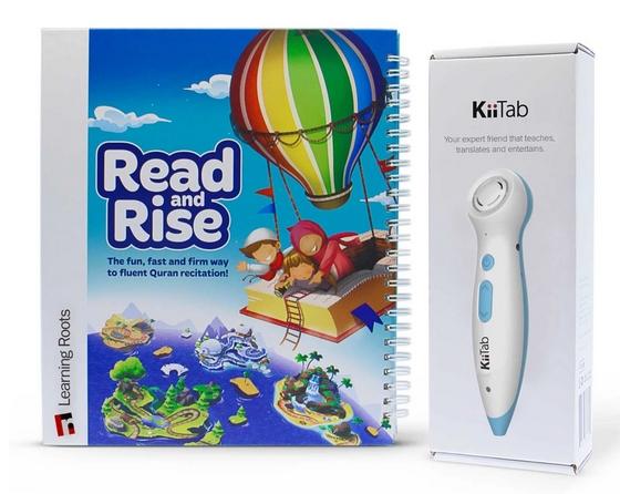 KiiTab Pen Reader With Read & Rise Qaida Book: The fun, fast and firm way to fluent Quran recitation!