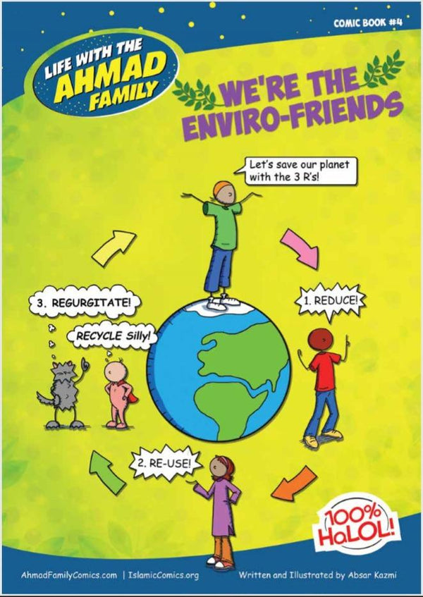 We're The Enviro Friends : Comic Book - 'Life With The Ahmad Family' Series
