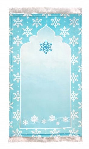 Snow Crystal Prayer Mat